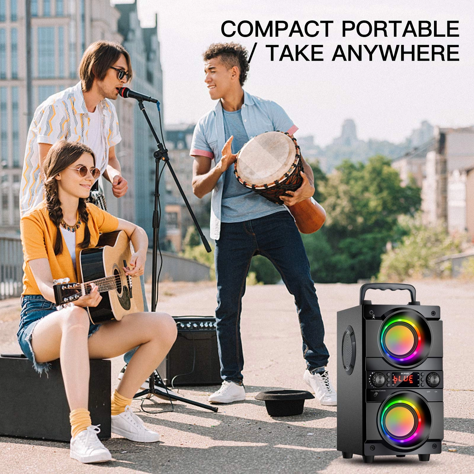 Portable Bluetooth Speaker - 60W