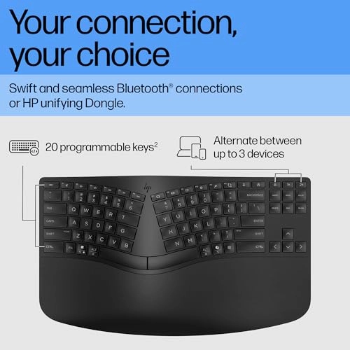 960 Ergonomic Wireless Keyboard - Bluetooth