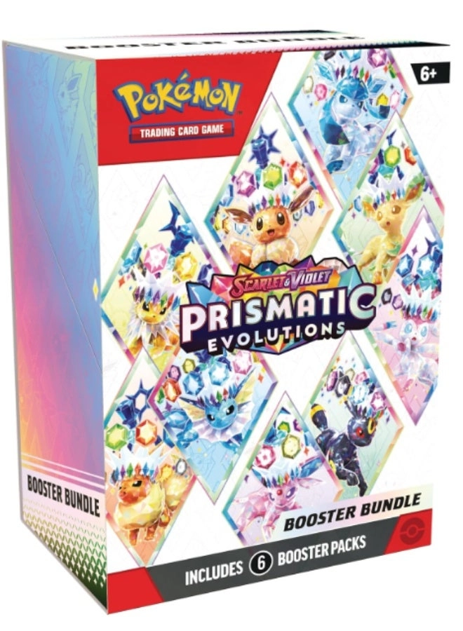 Pokmon Prismatic Evolutions - English 6pcs Bundle