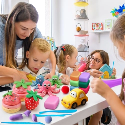 Air Dry Clay - 54 colors 3+ years