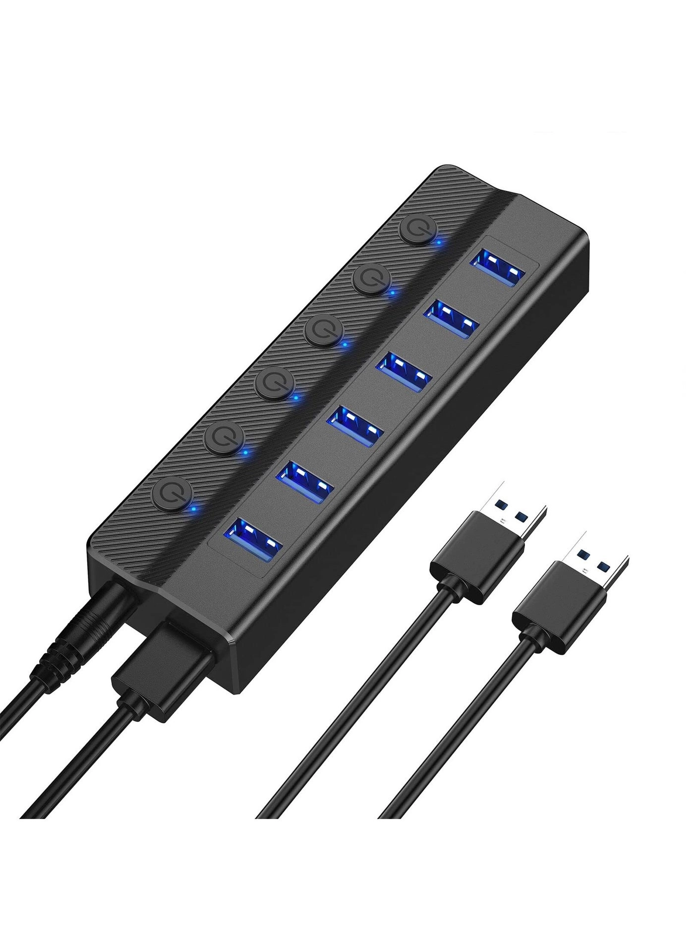 USB 3.0 Hub - 6-Port 5Gbps 3.3ft Cable