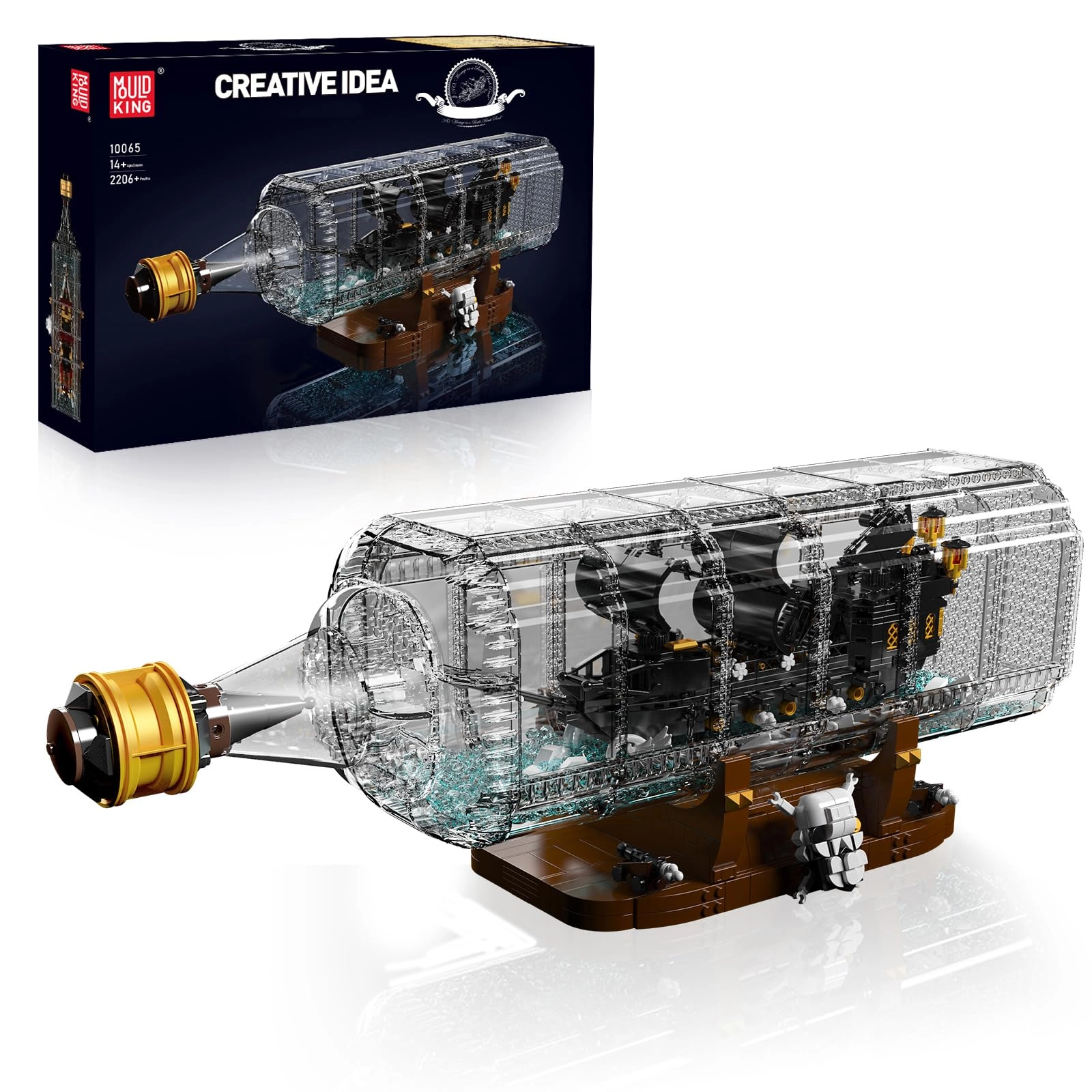 mould king 10065 Pirate Ship - Black Pearl 2206 pcs