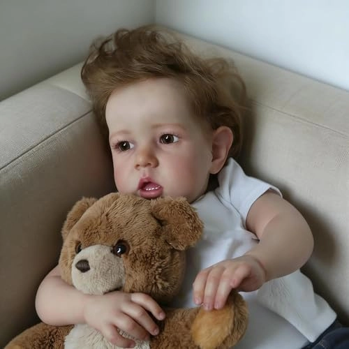 Liam Reborn Baby Doll - 20 inch Vinyl Boy Blonde Hair Ages 3+