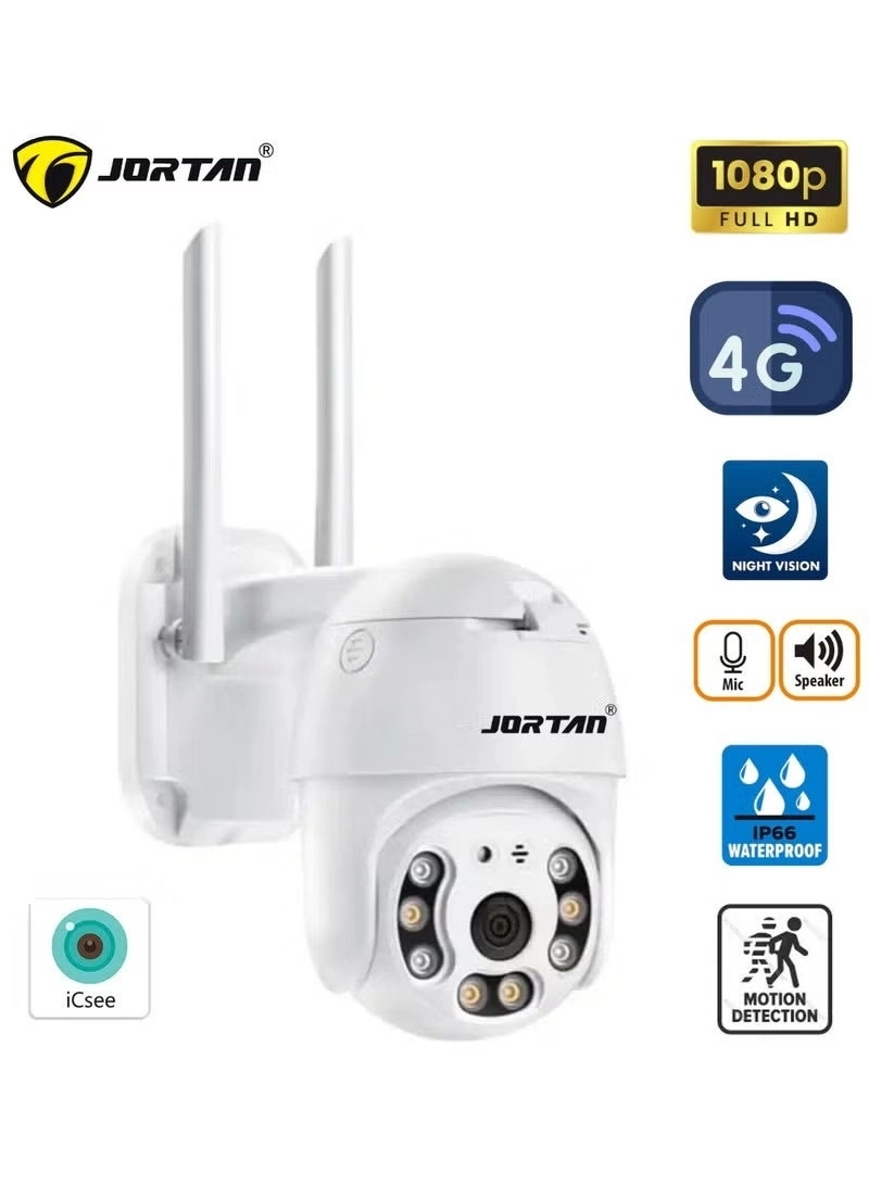 Dual Lens Solar Wi-Fi Security Camera 4MP