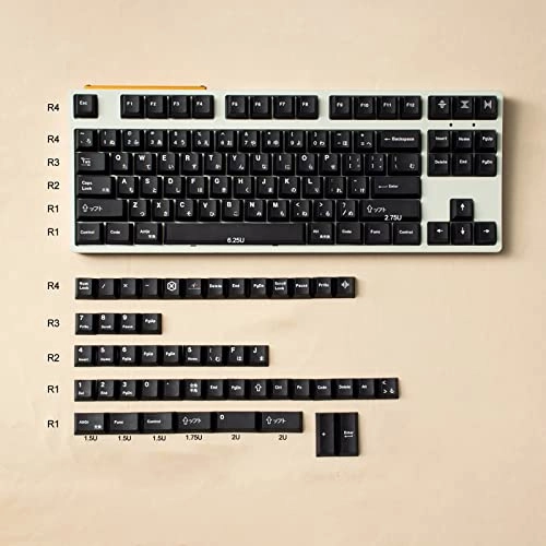 130 Keys PBT Japanese Keycaps - Wired