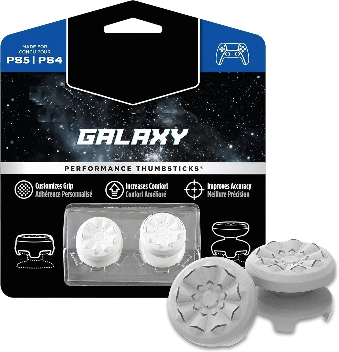 T7 SPORTS Performance Controllers - white PlayStation 4 (PS4) PlayStation 5 (PS5)