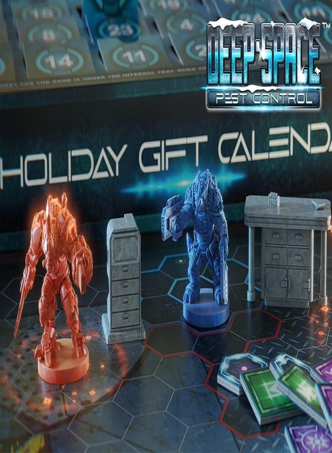 Deep Space Pest Control - 24-Day Calendar Pre-assembled Miniatures
