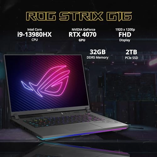 ROG Strix G16 - 16'' Core i9-13980HX 32GB DDR5 2TB SSD