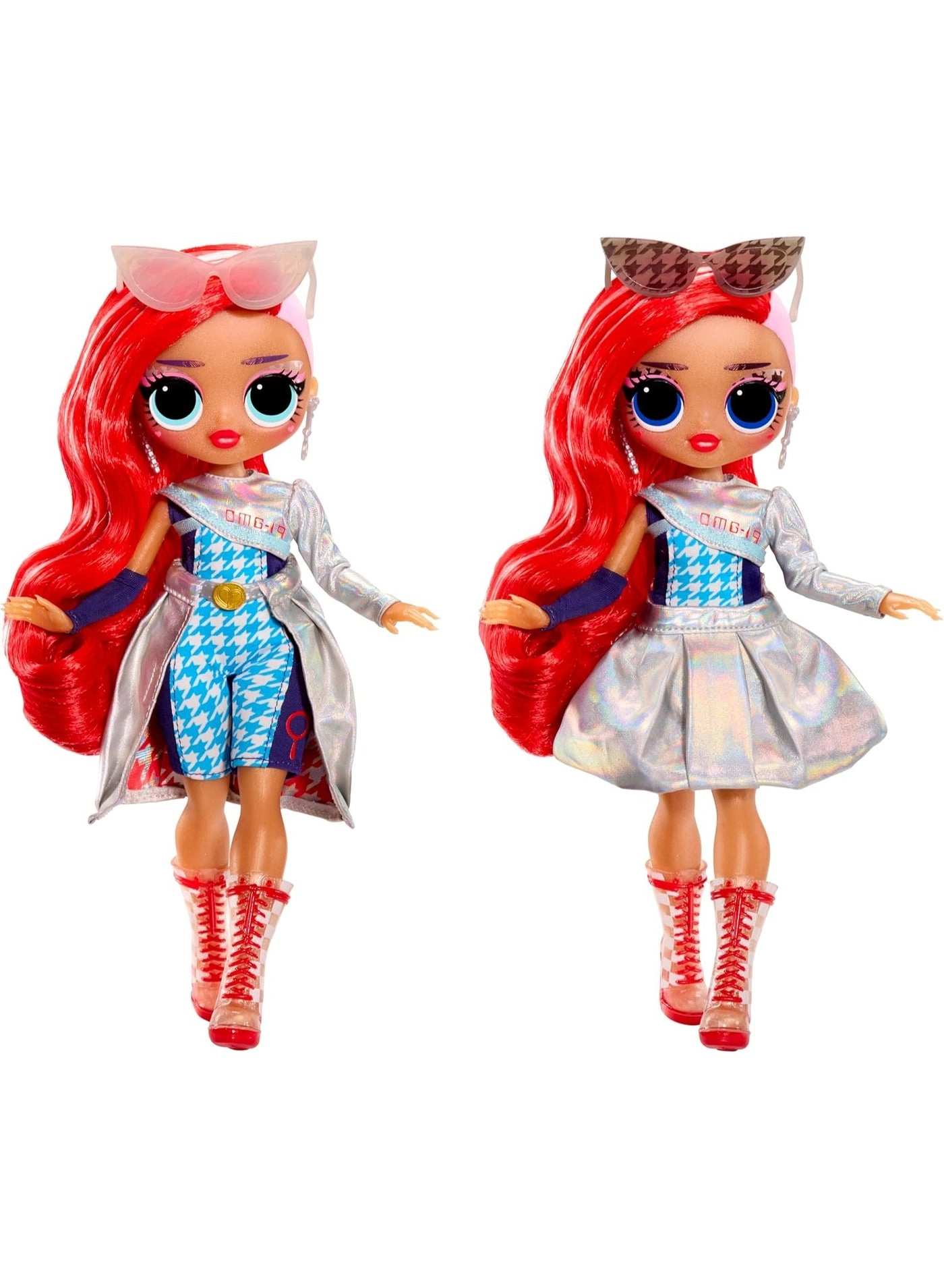 Eye Spy Fashion Doll - Interactive Unboxing Color Change Charm Key Necklace