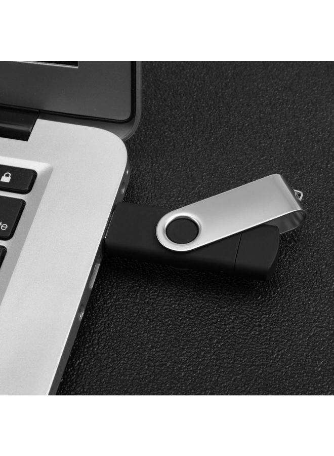2-In-1 USB 2.0 Flash Drive - 16 GB