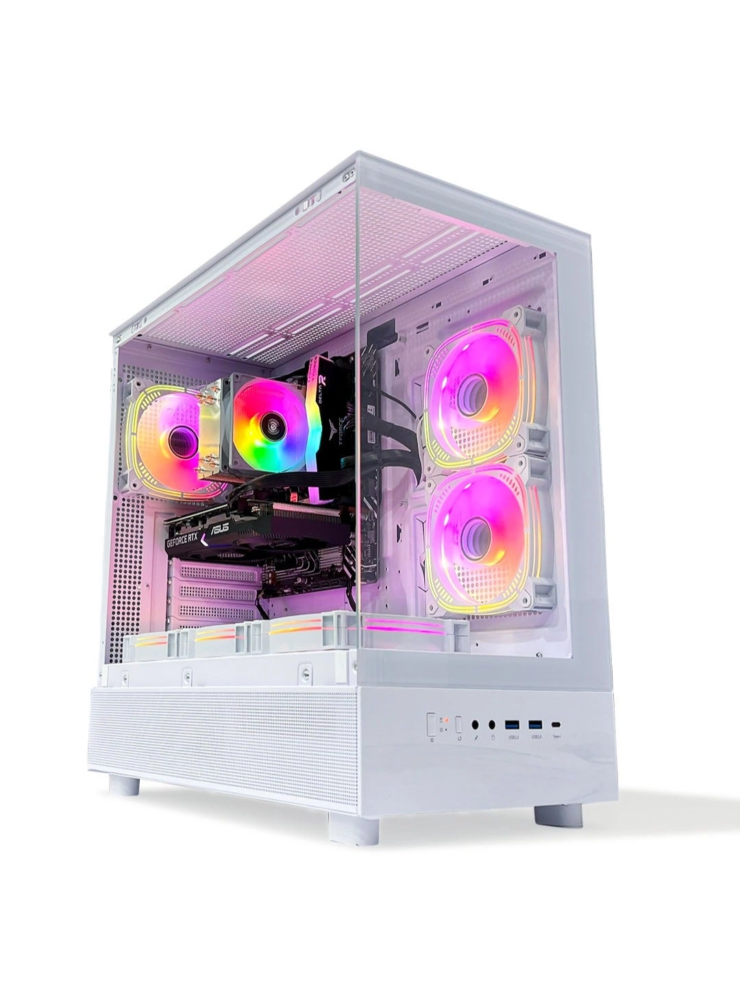 GSK-INXGPC-0018 + 24" FHD Monitor + Keyboard + Mouse + Headphones - i5-12400F 16GB 1TB