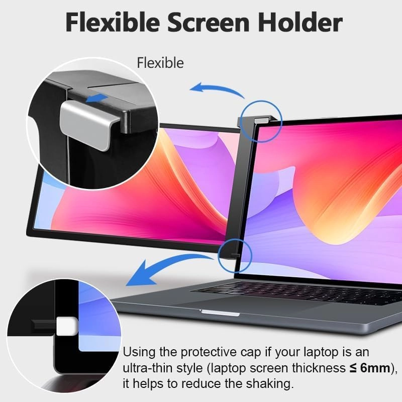 S12 Laptop Screen Extender - 12 Inches 1920x1080