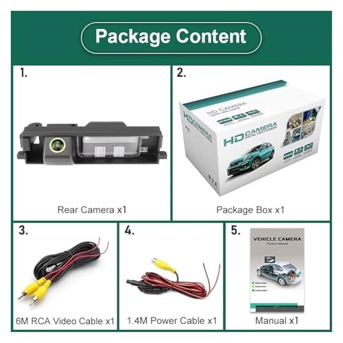 Car Reversing Camera - Night Vision AHD1080P