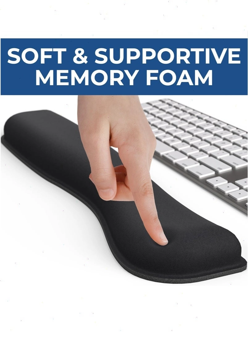 Ergonomic Mouse Pad Wrist Rest Set