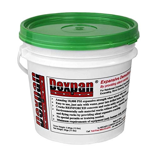 Expansive Demolition Grout - 11 Lb. Bucket