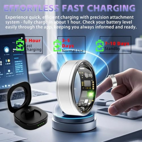 Smart Ring - Heart Rate SpO2 Blood Pressure