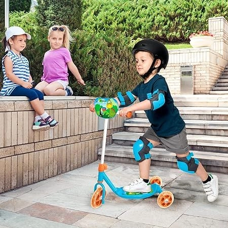 My First Jungle 3-Wheel Kick Scooter