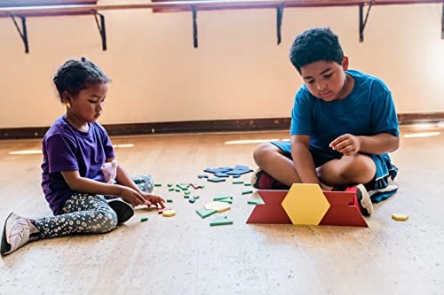 Upscale Pattern Blocks - 4 years and up 60 pieces