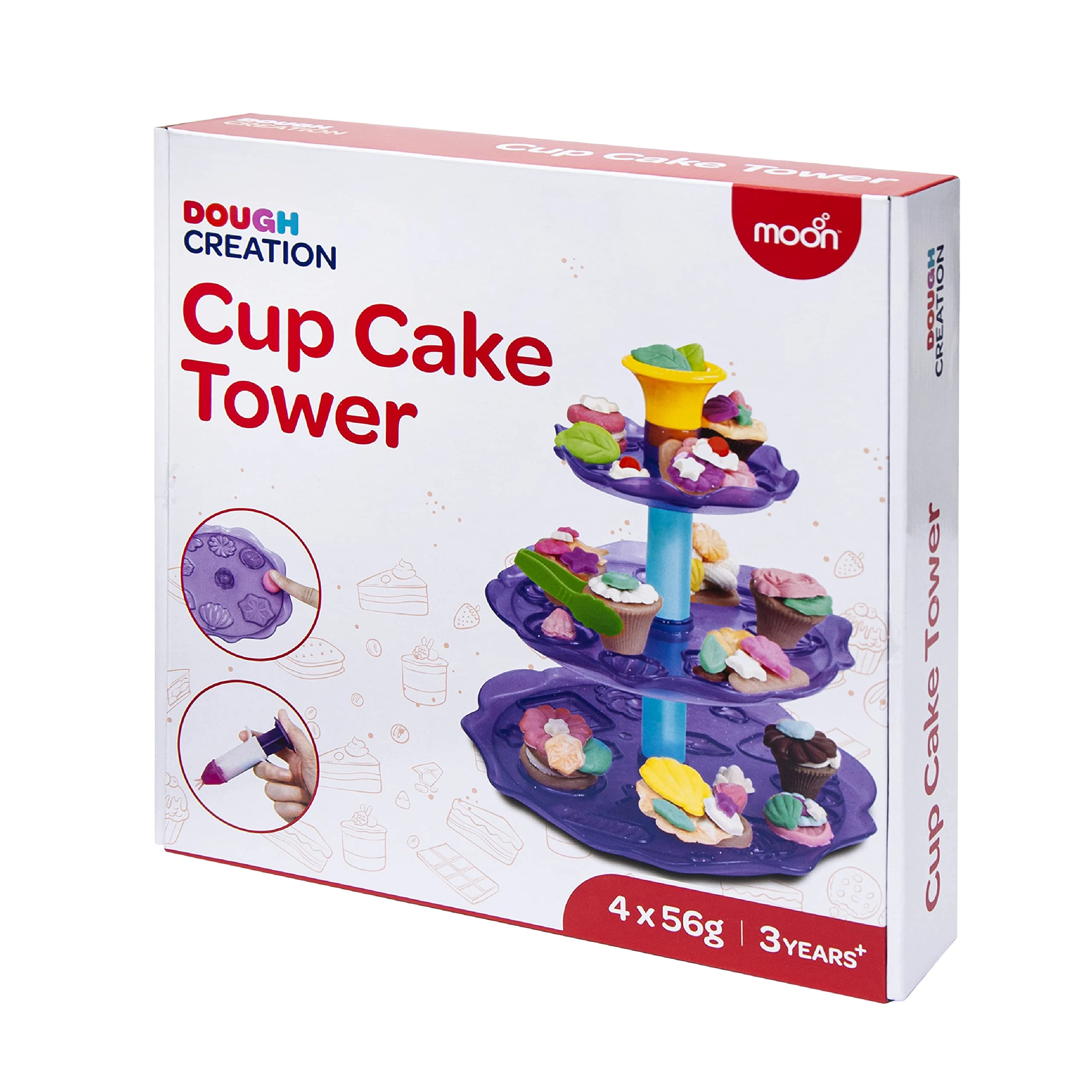 The Moon brand Dough Creation - Cup Cake Tower - 36 months - 10 years