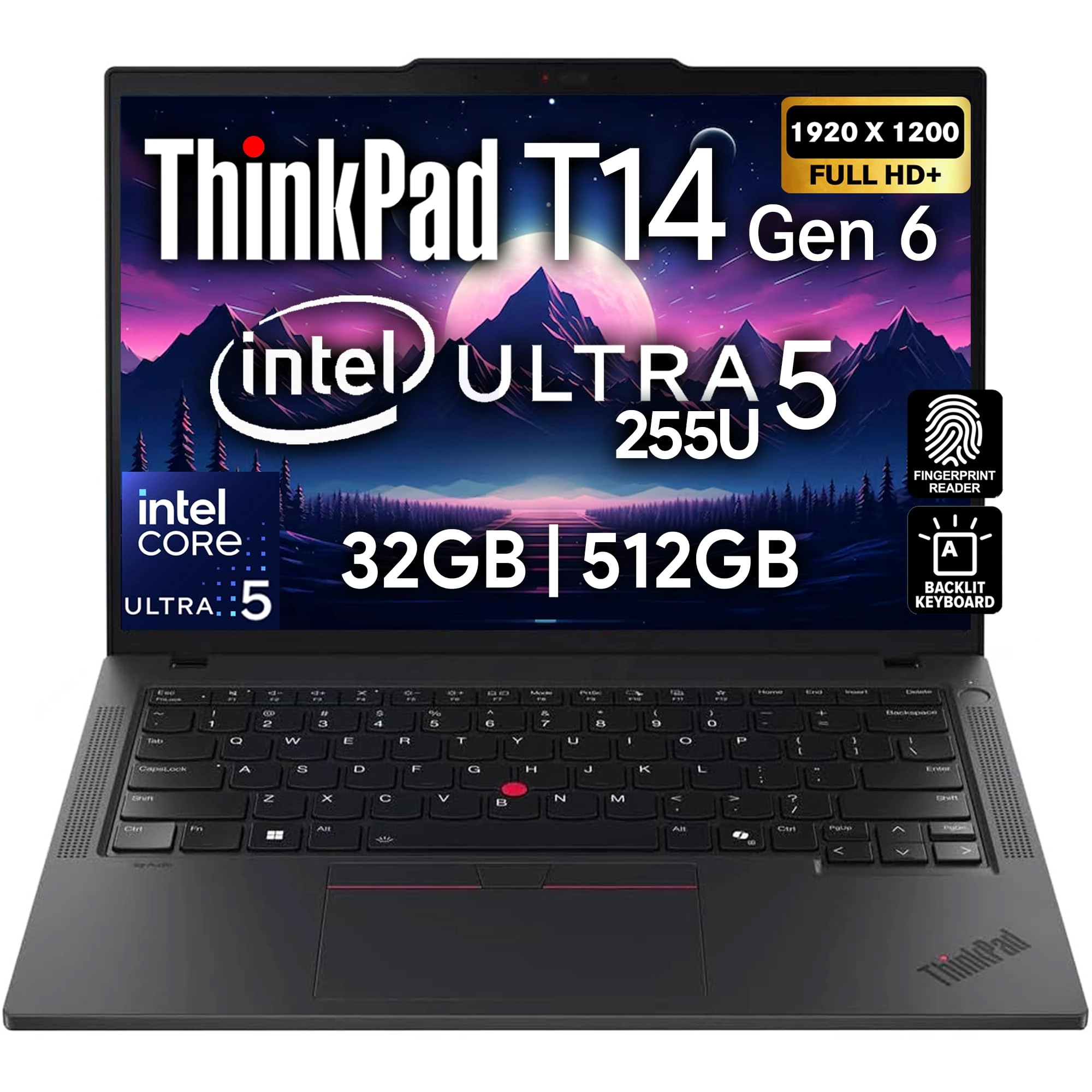 Lenovo ThinkPad T14 Gen 5 21ML000CGR - 14'' Core Ultra 5-125U 32GB DDR5 512GB SSD