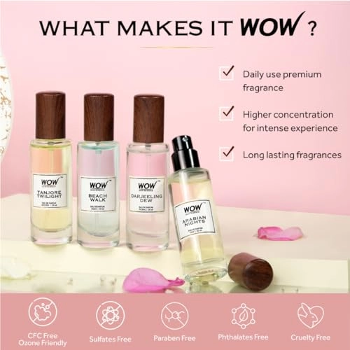 Oceanic Waves + Golden Sands + Gulmarg Mist + Doon Deodar - Eau De Parfum Pack of 4