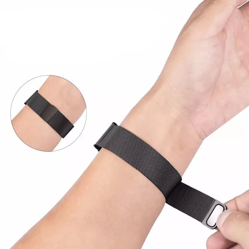 Magnetic Loop Watch Strap - Compatible for Amazfit Gts 4 Mini Metal