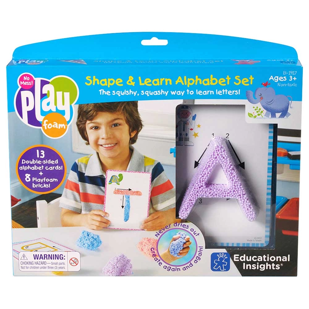 Playfoam Shape And Learn Alphabet - 3+ Years
