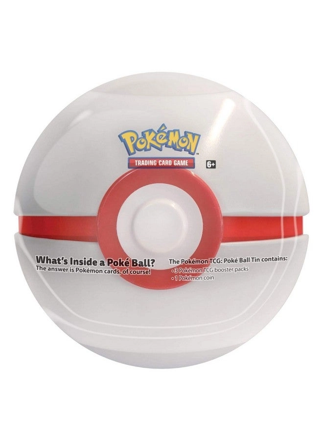 Pokémon Poke Ball Tin Premier Ball - 10pcs