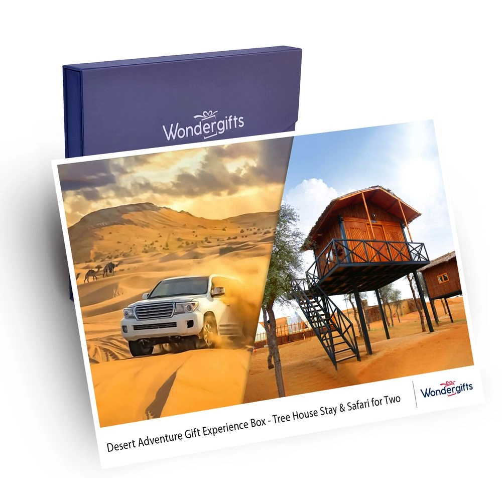 WONDERGIFTS Desert Adventure - Tree House Stay Safari for Two
