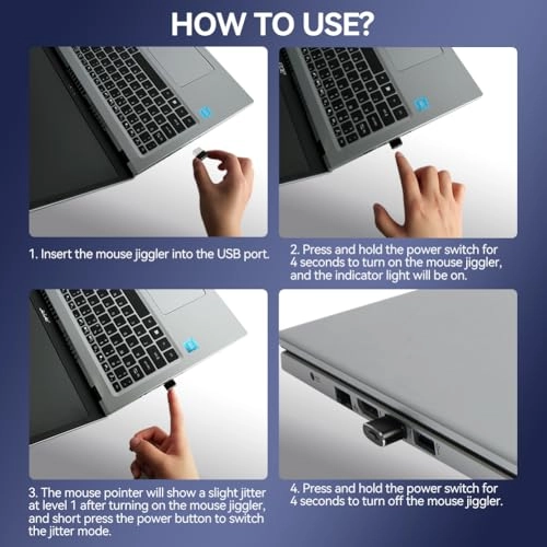 Mouse Jitter - Type C single button