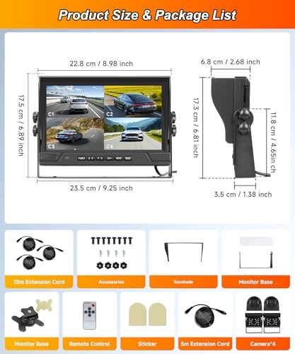 Car Rear View Camera - Night Vision 1080P
