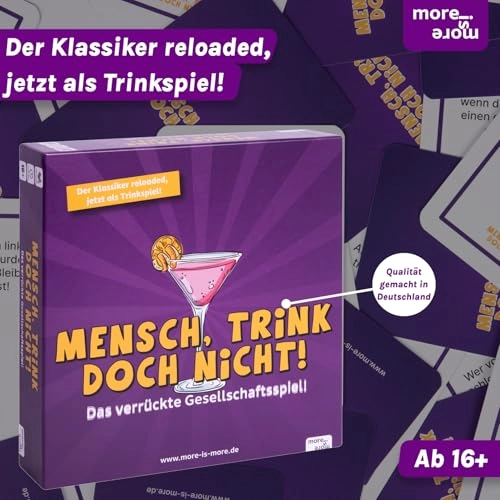 Mensch, Trink doch Nicht - German Adult