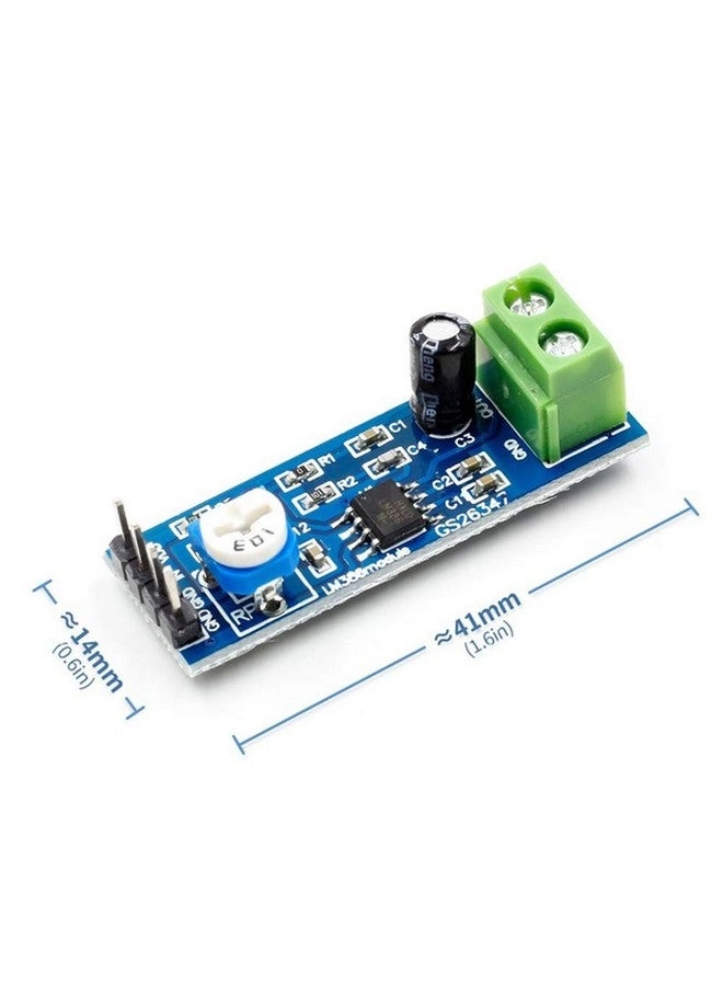 Lm386 - 200 Times Gain 5V12V Input