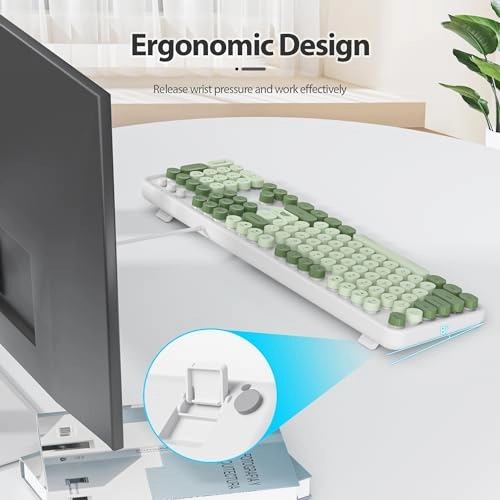 Mechanical Gaming Keyboard - QWERTY Wired