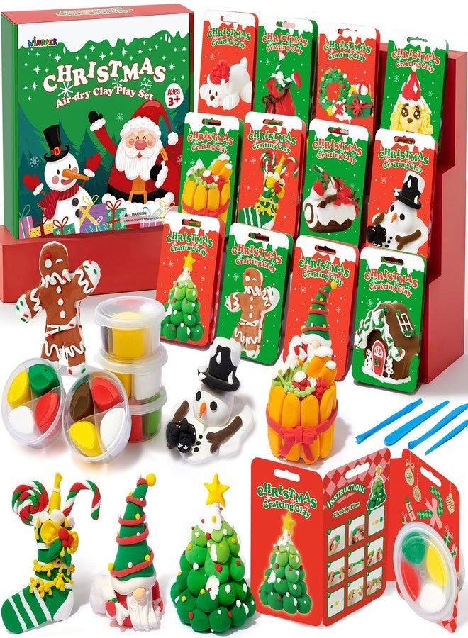 Winrayk Air Dry Clay - Modeling Clay Kit Sculpting Tools 12pcs.