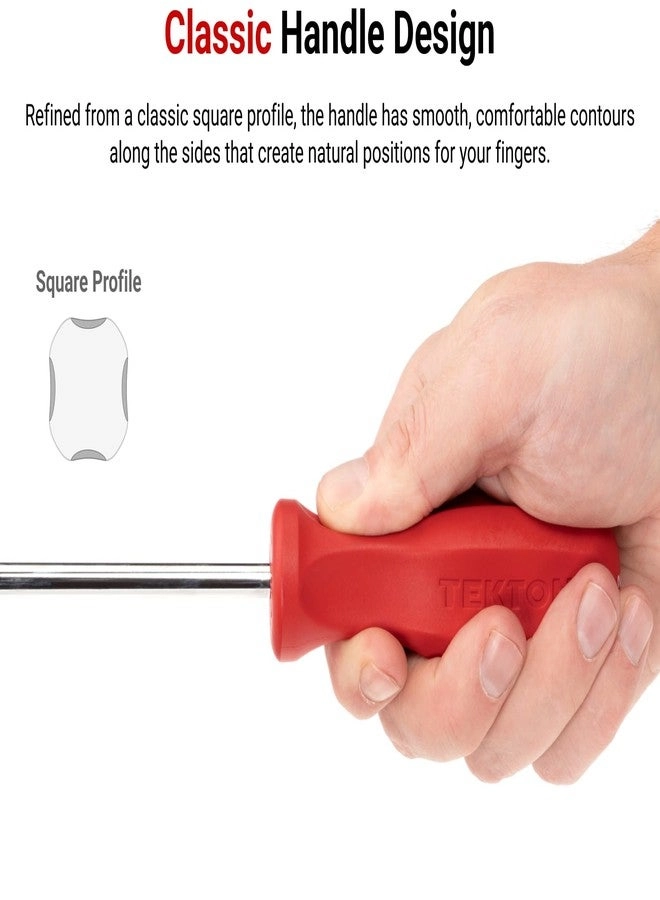 Square Hard Handle Black Oxide Square Screwdriver Set (3 Pcs)