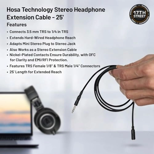 ATH-M40x Wired Headphone + Headphone Sanitizer Spray + Microfiber Cleaning Cloth + Screw On Adapter + Carrying Pouch + Straight Cable + Coiled Cable