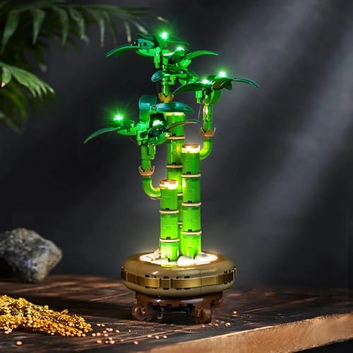 LED Light Set - Compatible with LEGO 10344 Lucky Bamboo 10 lights USB cable battery case