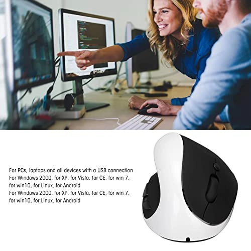 Left Hand Vertical Mouse - Wireless