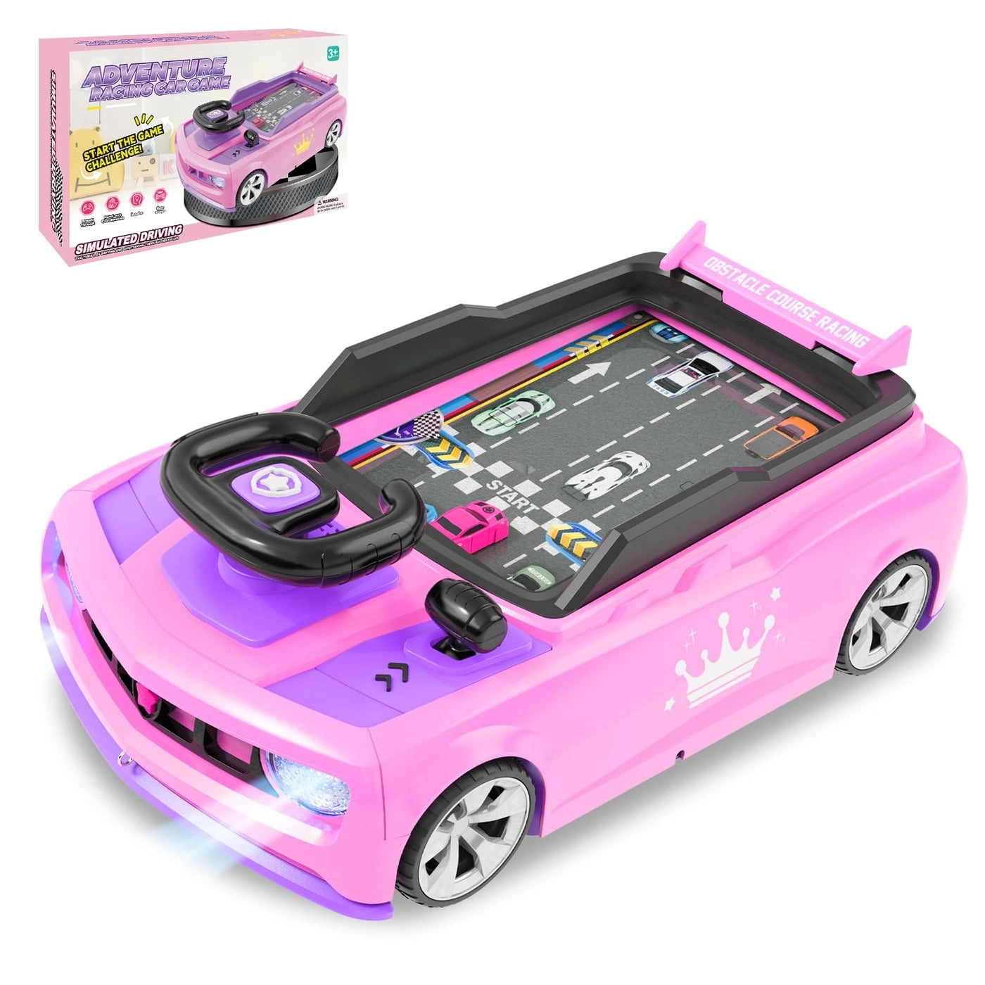 Steering Wheel Racing Car - 3 years+