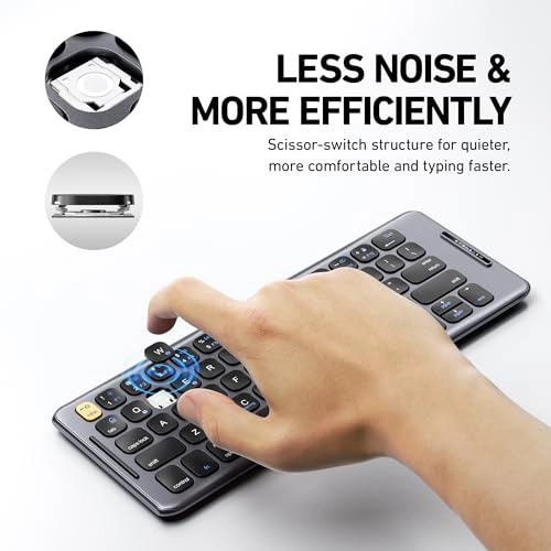 Foldable Bluetooth Keyboard - Wireless