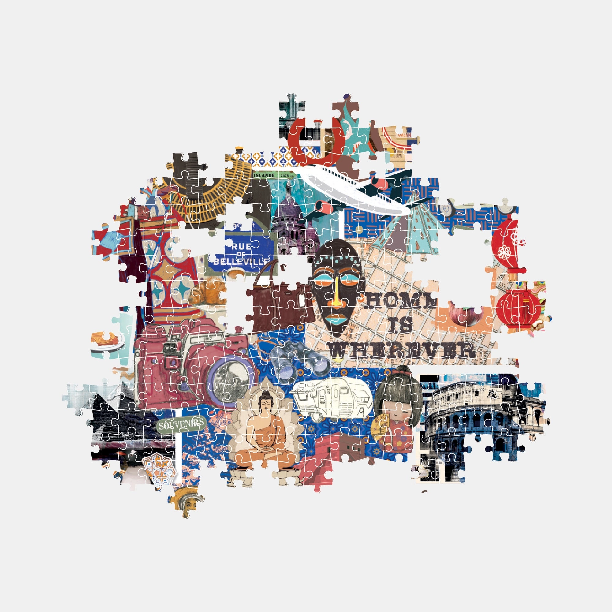 Travel & Cultures Puzzle (B378095) - 1000 pcs