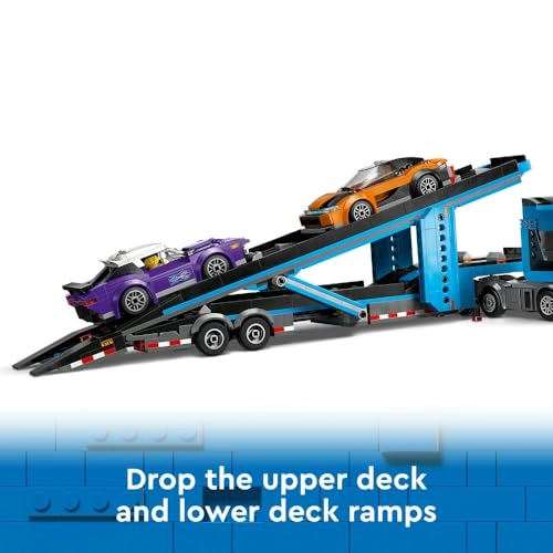 City Car Transporter Truck with Sports Cars (60408)