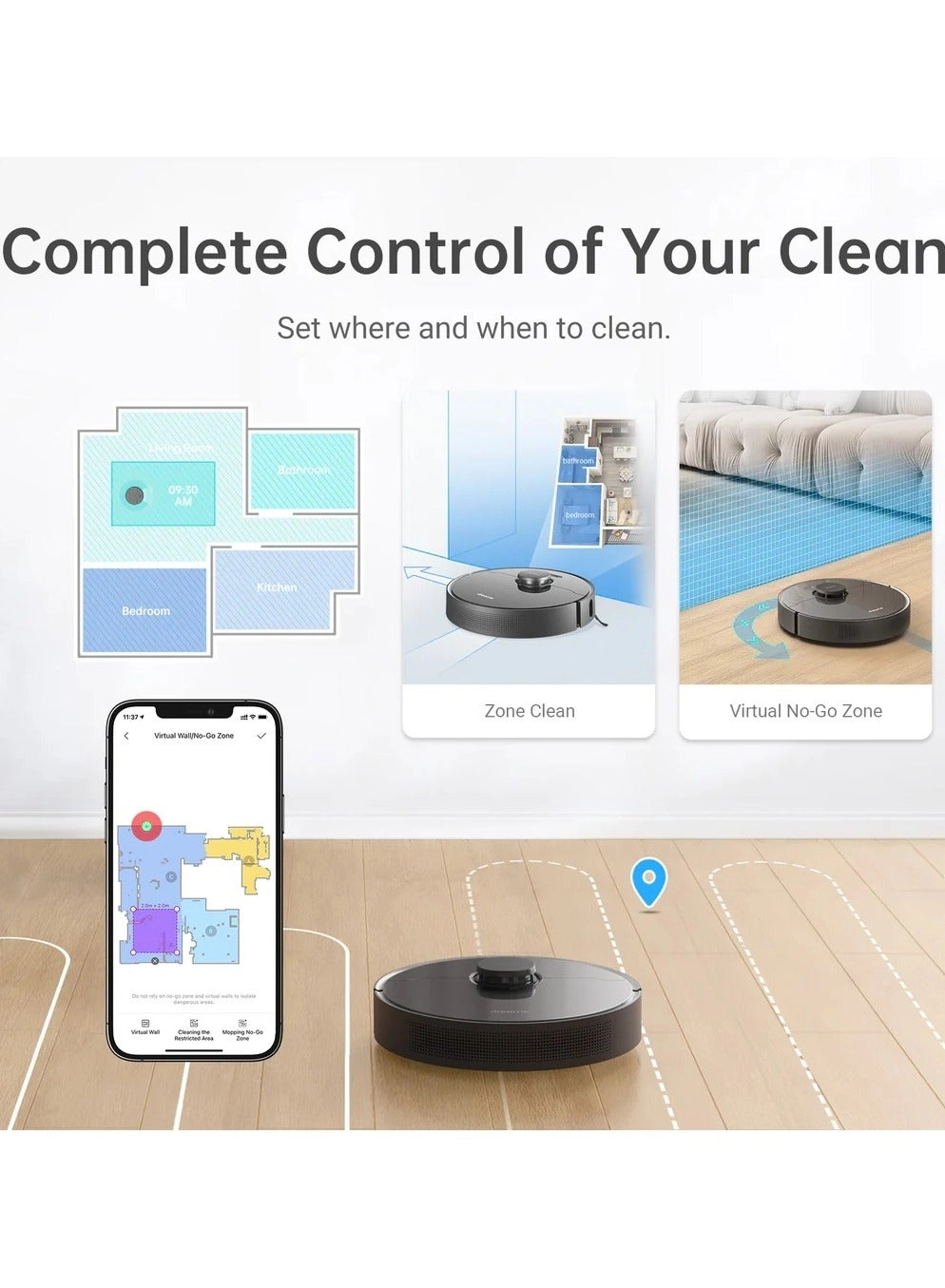 D10 Plus Gen 2 - With Mop, Self-Empty Station