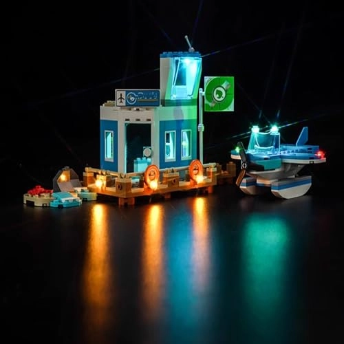 LED Light kit for LEGO 77051 Air Travel Model - Polyethylene (PE)