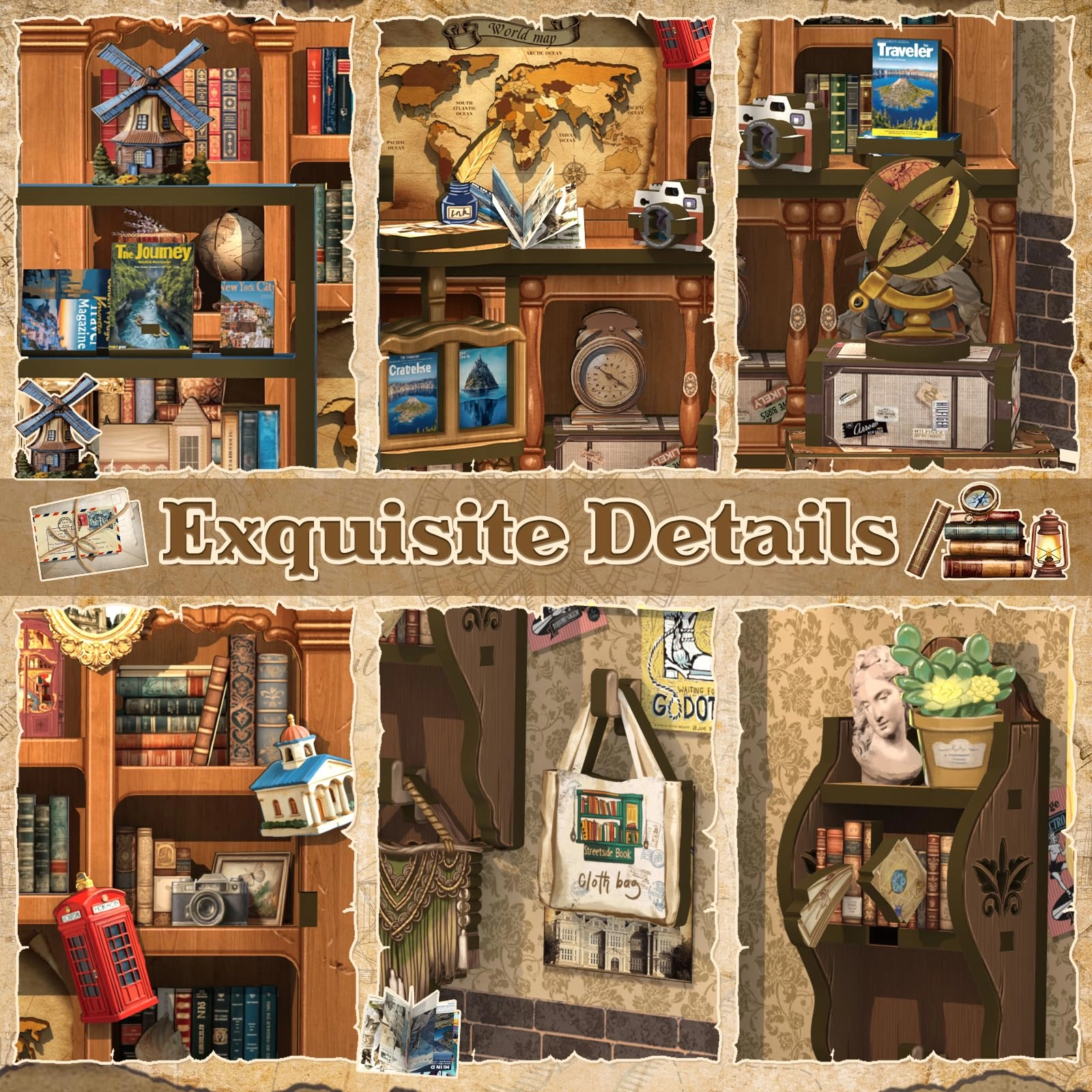 Book Nook Kit - Movie 1:24