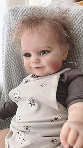 Maddie Reborn Baby Doll - 60 cm Mohair