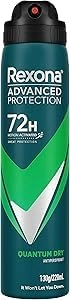 Rexona Men Motion Activated Quantum Dry Antiperspirant Deodorant Spray - Fresh Citrus|Spices|Wood Tones 150 gram