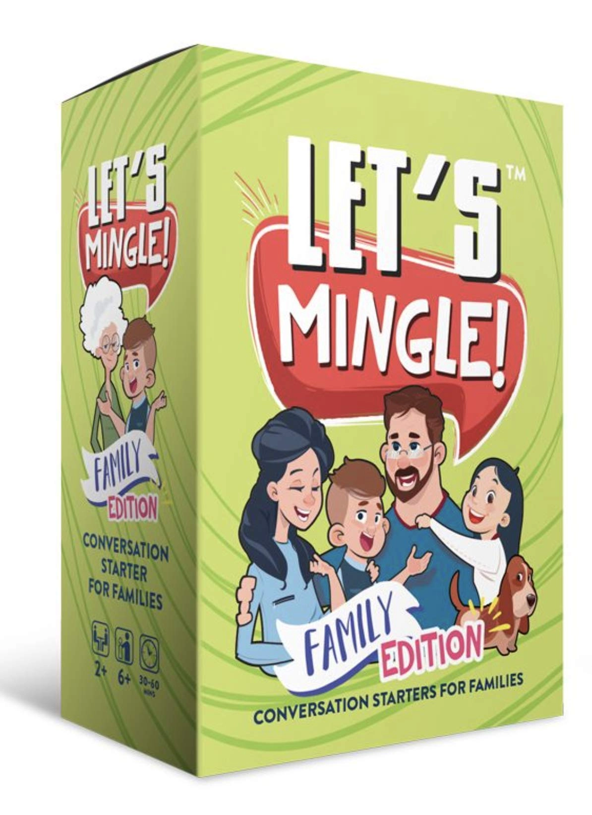 FUN TRIBE CREW Lets Mingle Conversation cards - 12 years and up