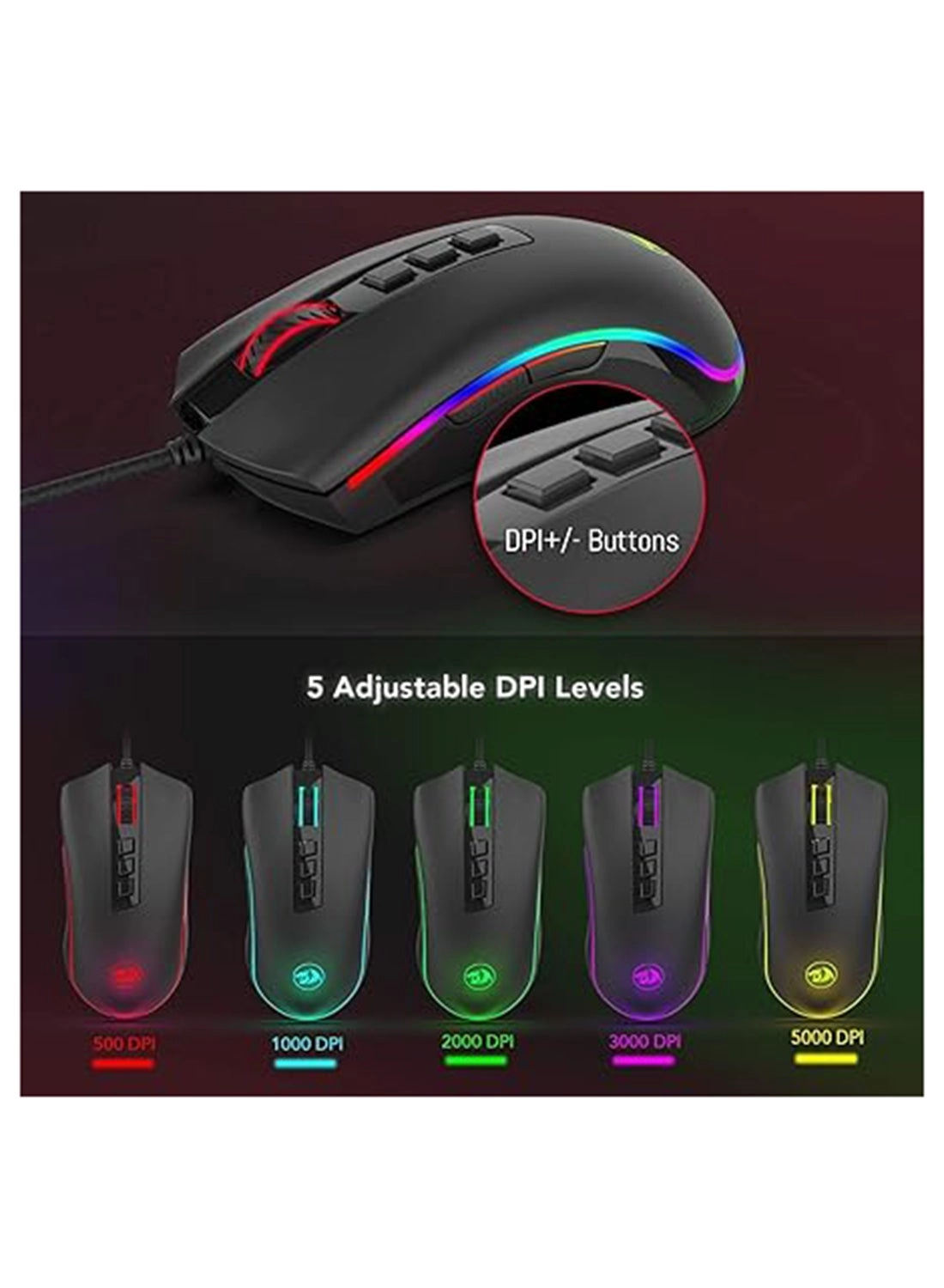 M711 Cobra Gaming Mouse - USB